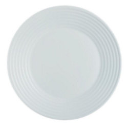 White Ceramic Dinner plate