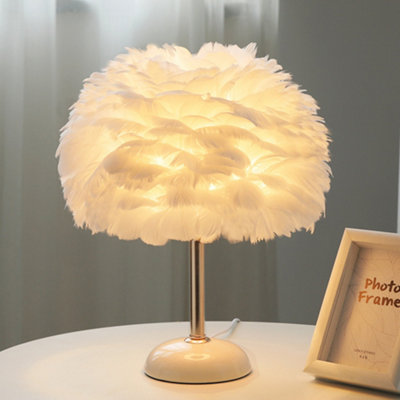 B&q deals feather lamp