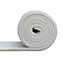 White Ceramic Fiber Insulation Roll 25mm T