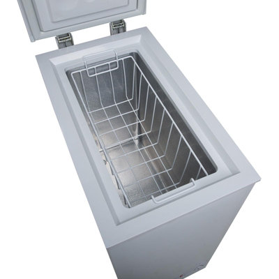 White Chest Freezer, 66L Capacity - SIA CHF6OW