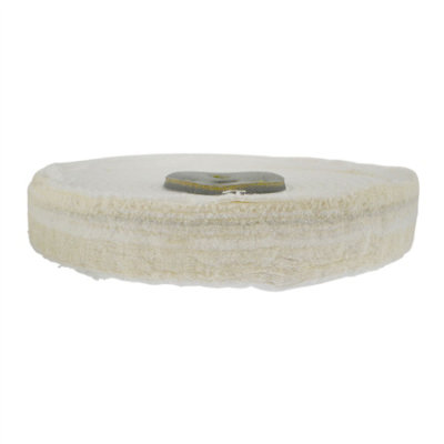White Close Stitched Polishing Buffing Mop 8