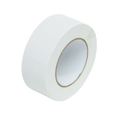 White Cloth Duct Tape - 48 Meters - 50mm Wide