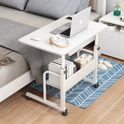 White Computer Desk Home Office Work Study PC Laptop Gaming Workstation ...