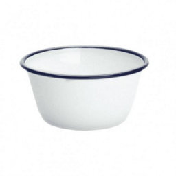 White/Dark Blue Cereal bowl Packof 1