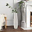 White European Ceramic Sim Tall Vase Table Flower Stand Art Decoration 45cm H