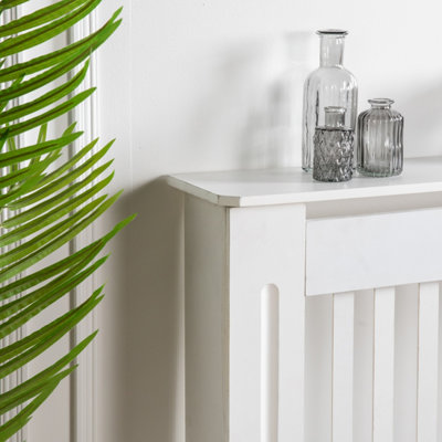 White Extra Large Radiator Safety Guard Cover