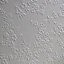 White Floral Paintable Wallpaper Duplex Embossed Portland Anaglypta RD341