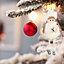 White Fluffy Angel  Figurine Christmas Tree Hanging Ornaments Christmas Trees Doll