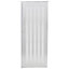 White Folding PVC Magnetic Accordion Door Internal Sliding Door Panel Divider 81cm W x 203cm H
