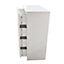 White Gloss Deep Drawer Chest of Drawers (4 Drawers)