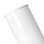 White Gloss GU10 Floor or Table Lamp Uplighter with Tilt Capability