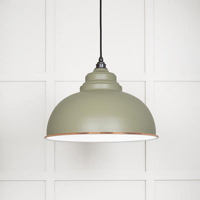 White Gloss Harborne Pendant in Tump