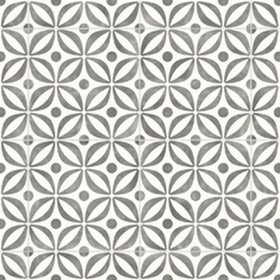 White Grey Designer Effect Vinyl Flooring For LivingRoom, Kitchen,2.6mm Thick Cushion Backed Vinyl Sheet-1m(3'3") X 2m(6'6")-2m²