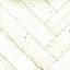 White Herringbone Pattern Wood Effect  Vinyl Flooring For DiningRoom  Hallways And Kitchen Use-9m X 3m (27m²)
