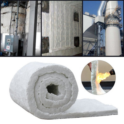 White High Temperature Insulation Roll Ceramic Fiber Blanket 25mm(T)