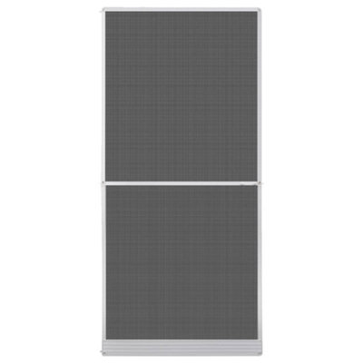 White Hinged Insect Screen For Doors 100 X 215 Cm