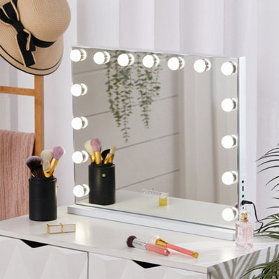 LPHUMEX 10ft With 14ft Hollywood Glam LED Vanity Lights Kit, Dimmable