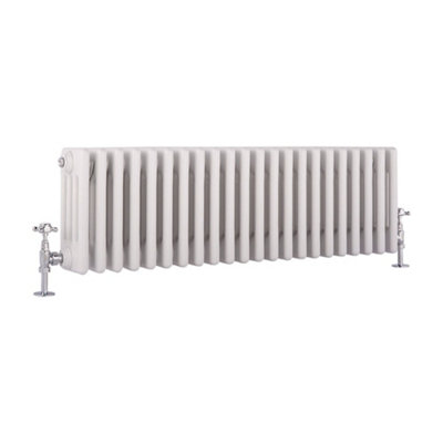 White Horizontal Radiator 300mm x 1010mm