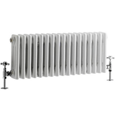 White Horizontal Radiator 300mm x 785mm
