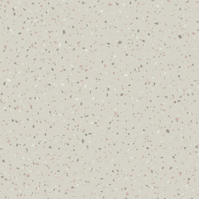 White Ivory Speckled Effect Anti-Slip Contract Commercial Heavy-Duty Flooring with 3.5mm Thickness-10m(32'9") X 2m(6'6")-20m²