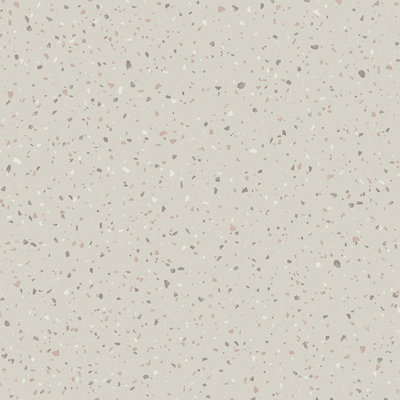 White Ivory Speckled Effect Anti-Slip Contract Commercial Heavy-Duty Flooring with 3.5mm Thickness-12m(39'4") X 3m(9'9")-36m²