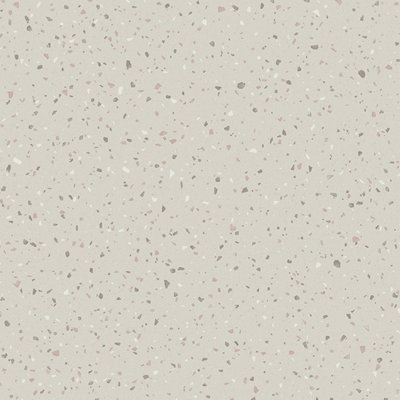 White Ivory Speckled Effect Anti-Slip Contract Commercial Heavy-Duty Flooring with 3.5mm Thickness-15m(49'2") X 4m(13'1")-60m²