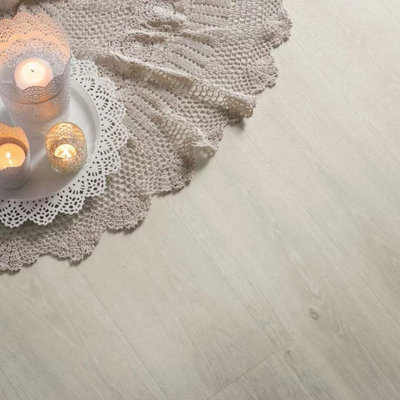 White Ivory Wood Effect Anti-Slip Contract Commercial Heavy-Duty Vinyl Flooring with 3.0mm Thickness-15m(49'2") X 4m(13'1")-60m² - 5
