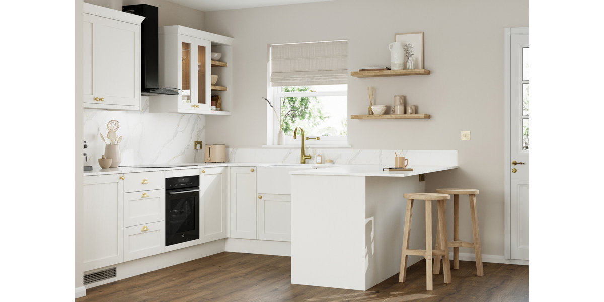 16 white kitchen ideas at B&Q