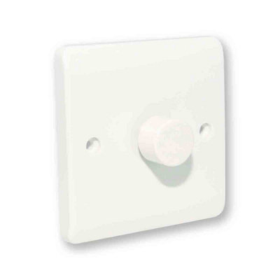 White LED Dimmer Switch Single Gang