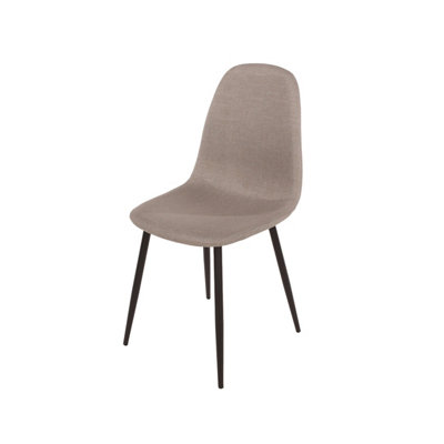 White marble effect Table and four chair set, rectangular table 120cm x 80cm with four grey upholstered chairs