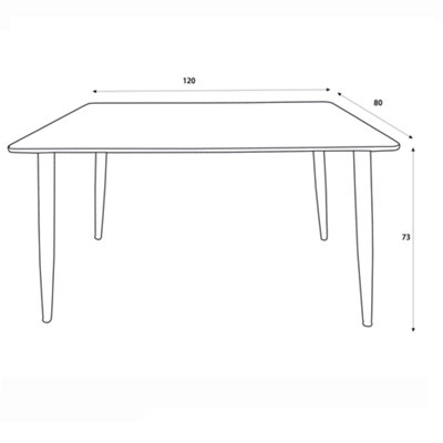 White marble effect Table and four chair set, rectangular table 120cm x 80cm with four grey upholstered chairs