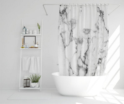 White Marble Texture (Shower Curtain) / Default Title Price Comparisons | Compare The Build