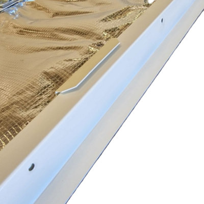 White Metal Access Panel 600mm x 300mm Fire Rated
