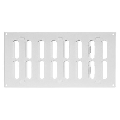 White Metal Air Vent Grille 300mm x 150mm