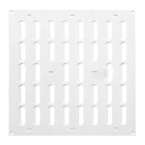 White Metal Air Vent Grille 300mm x 300mm