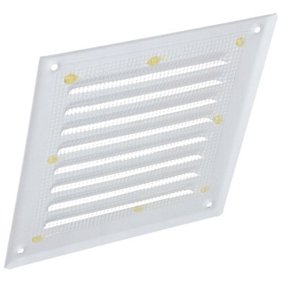 Round Metal Air Vent Grille with Fly Screen / Anti Insect Mesh – Ltd