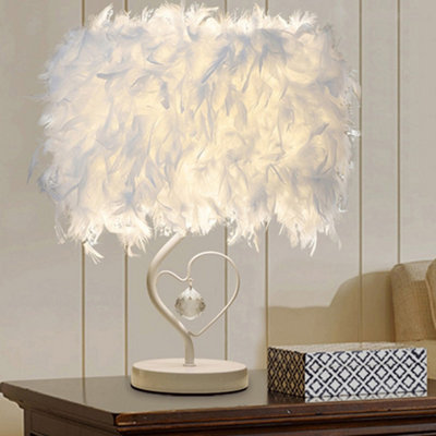 Feather on sale lamp b&q