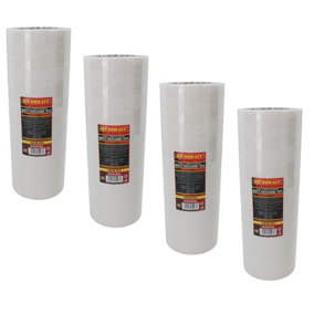 White Parcel Packaging Tape 48mm x 68 Metres per Roll Sealing Heavy Duty 24 Rolls