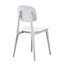 White Plastic Olso Dining Chair