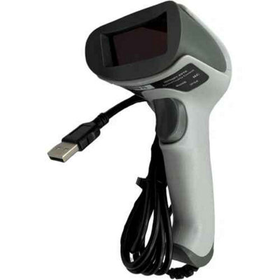 White Portable USB Barcode Scanner - Bar Code Reader Long Scan Handheld POS