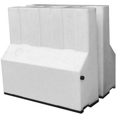 White Pre-Fill Floodstop Self-Filling Barrier - 900mm High
