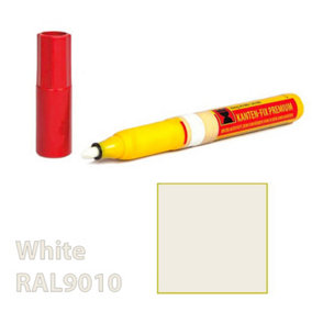 White RAL 9010 Touch Up Pen Konig Scratch Repair Pen Upvc Coloured Window Composite Door Frame Touch Up