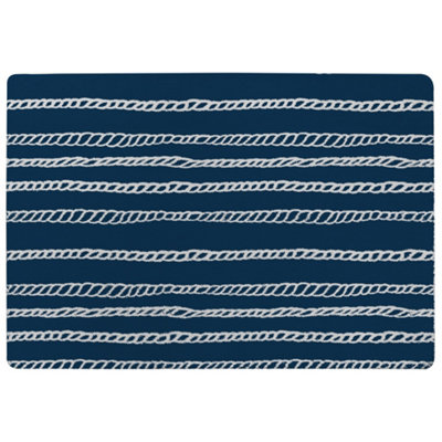 White Rope Special Soft Home Rug