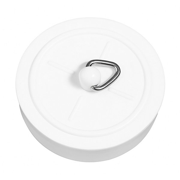 RUBBER BATHTUB STOPPER w/METAL CHAIN RUBBER BATHTUB STOPPER w/METAL CHAIN