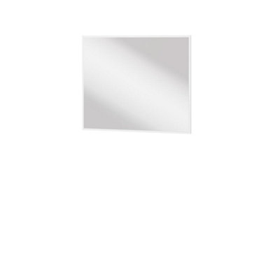 White Simply 4 Mirror W92cm x H77cm x D2cm - Bright and Airy Elegance