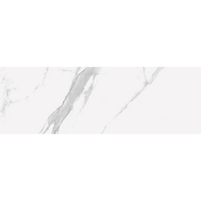 White Soul Marble Effect Polished 100mm x 100mm Rectified Ceramic Wall Tile SAMPLE