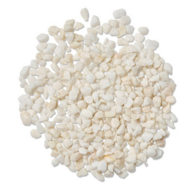 White Spar Chippings - 8-14mm - Premium Aggregate Bulk Bag - 850 kilos