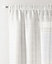White Sparkle Tape Top Voile Panel