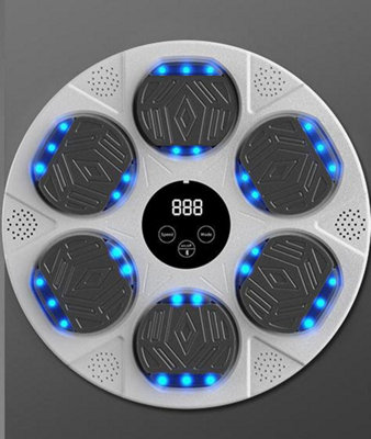 White Sports Training Smart Musical Boxing Targets