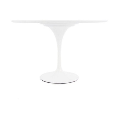 White Tulip Large Circular Dining Table